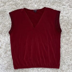 EXPRESS Maroon Blouse